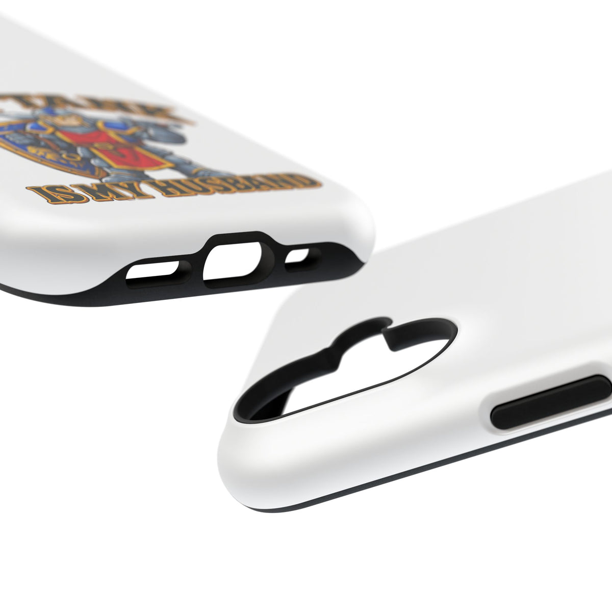 Phone Case — 'My Tank Is My Husband' Heavy-Duty Impact-Resistant Phone Case