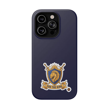 Phone Case — 'For The King Crest' Heavy-Duty Impact-Resistant Phone Case