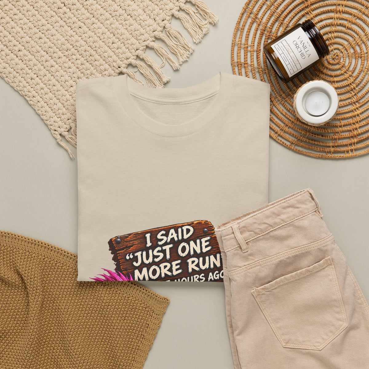 Just One More Run – T-Shirt
