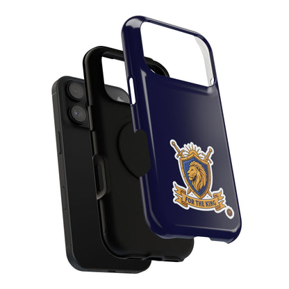Phone Case — 'For The King Crest' Heavy-Duty Impact-Resistant Phone Case