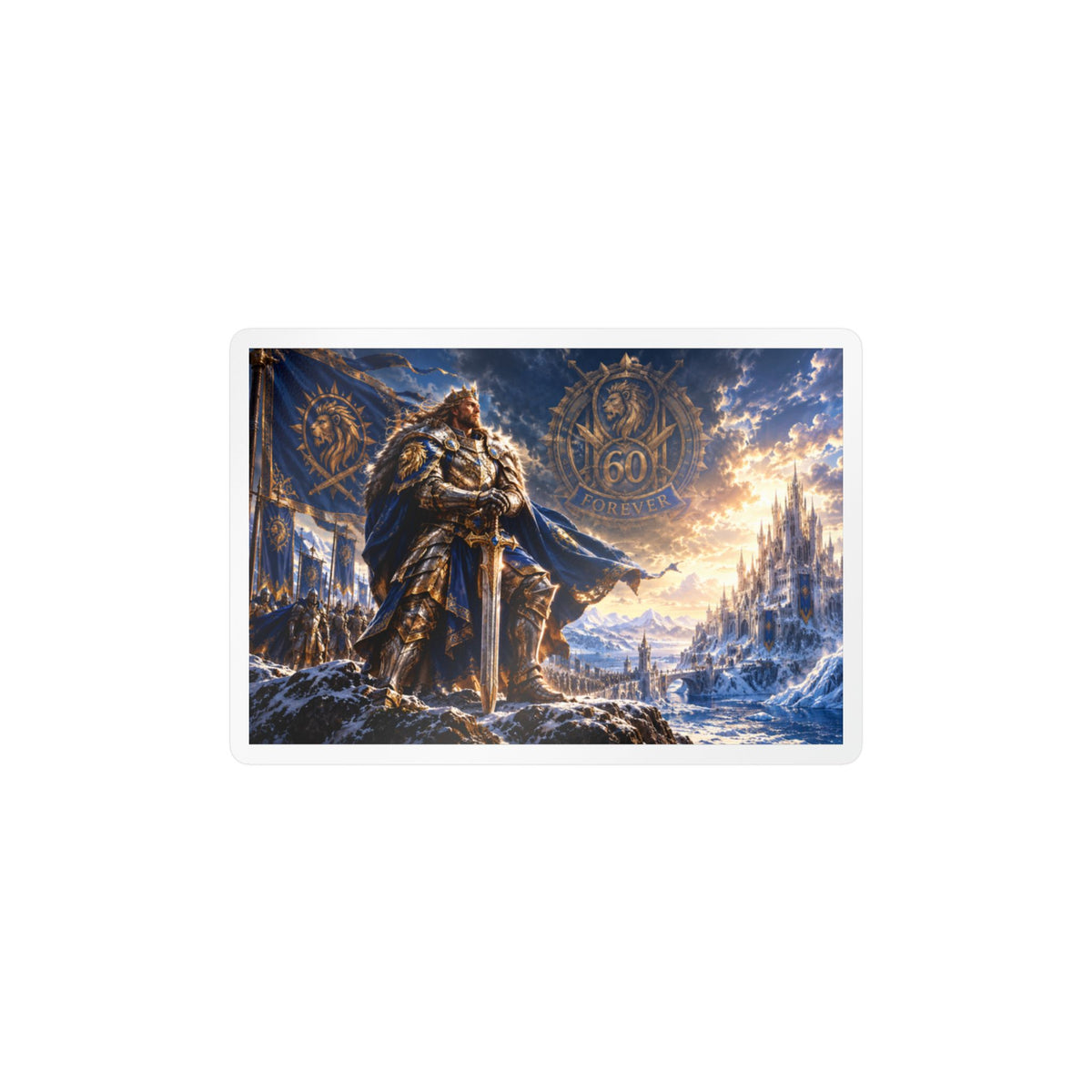 For The King – Frozen Pass – Sticker