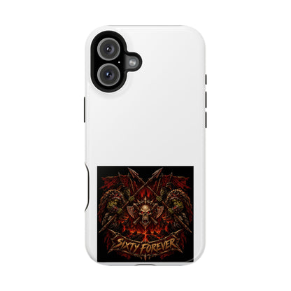 Sixty Forever – Skull & Axes – Phone Case