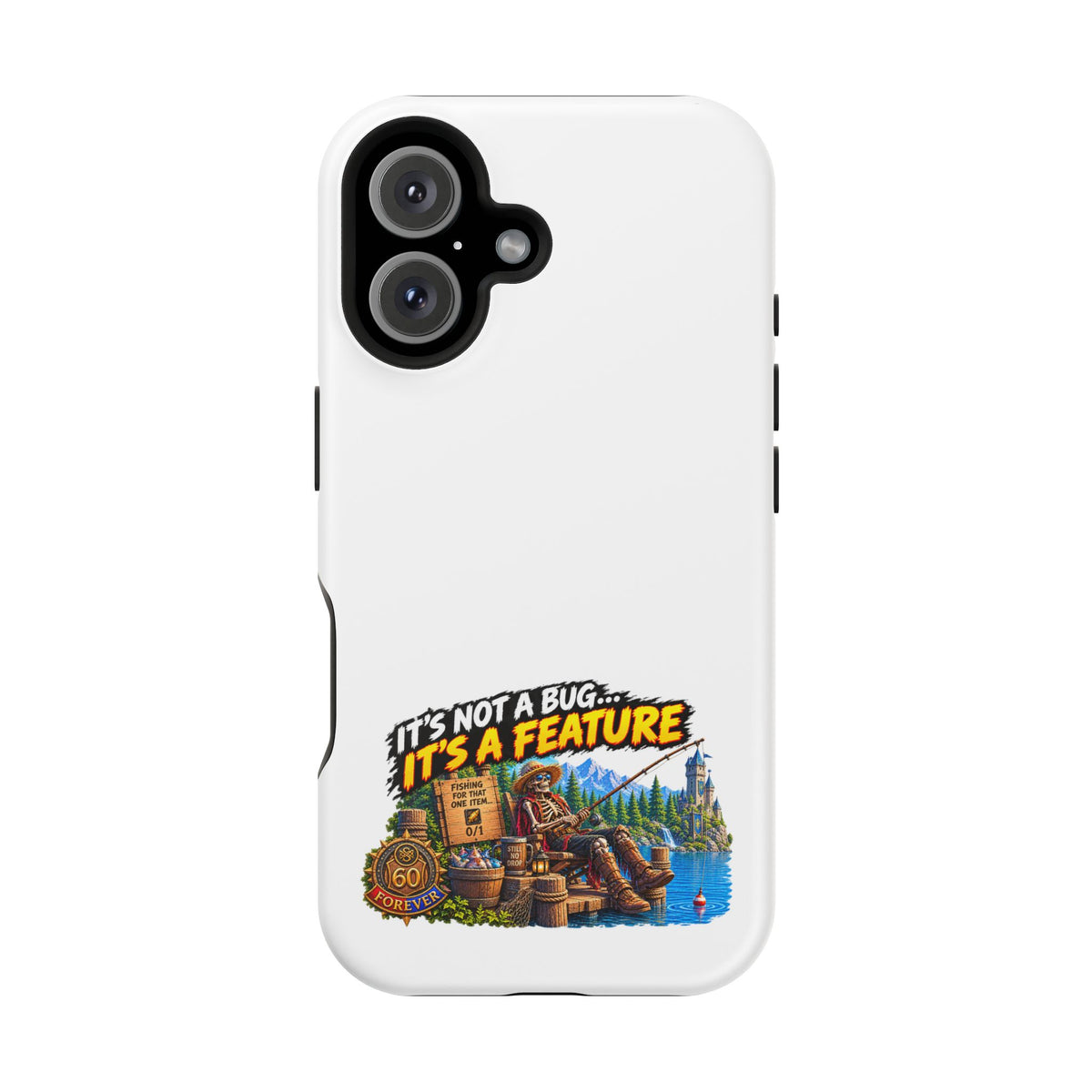 Phone Case — 'It's Not a Bug… It's a Feature' Heavy-Duty Impact-Resistant Phone Case