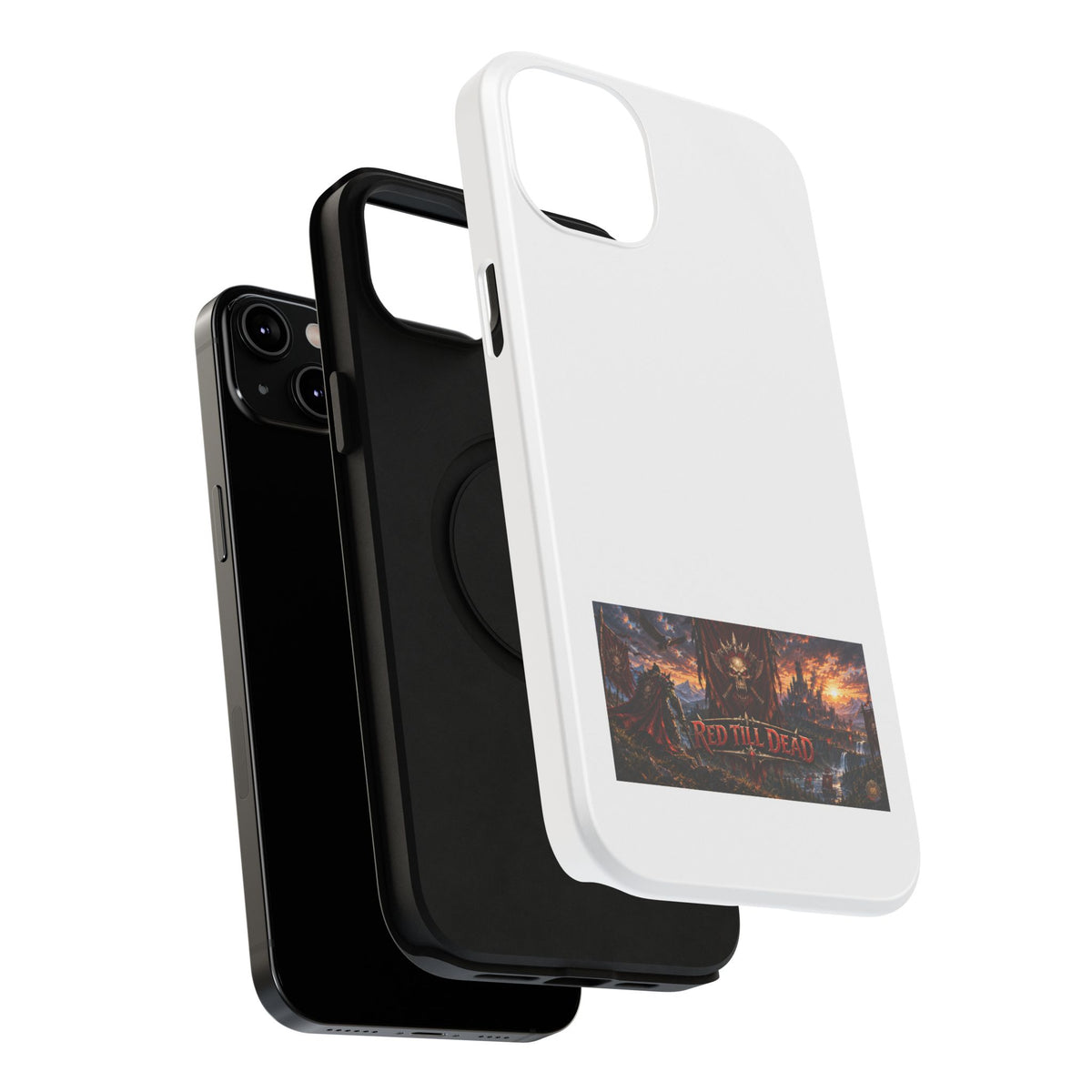 Red Till Dead – Banner Art – Phone Case