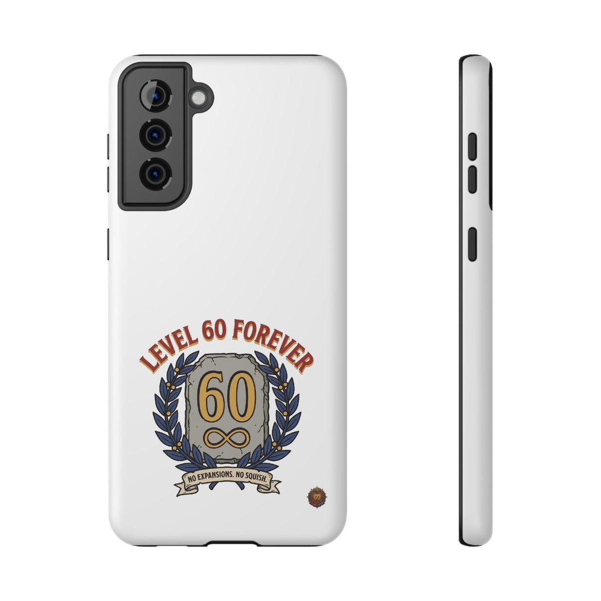 Phone Case — 'Level 60 Forever' Heavy-Duty Impact-Resistant Phone Case