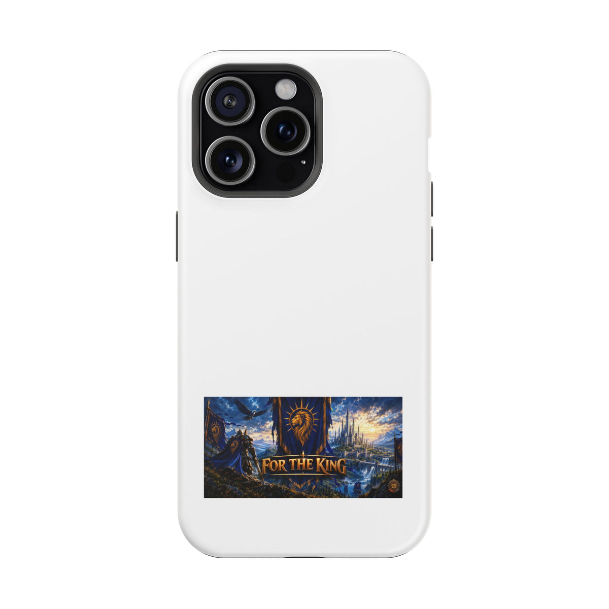 For The King – Banner Art – Phone Case