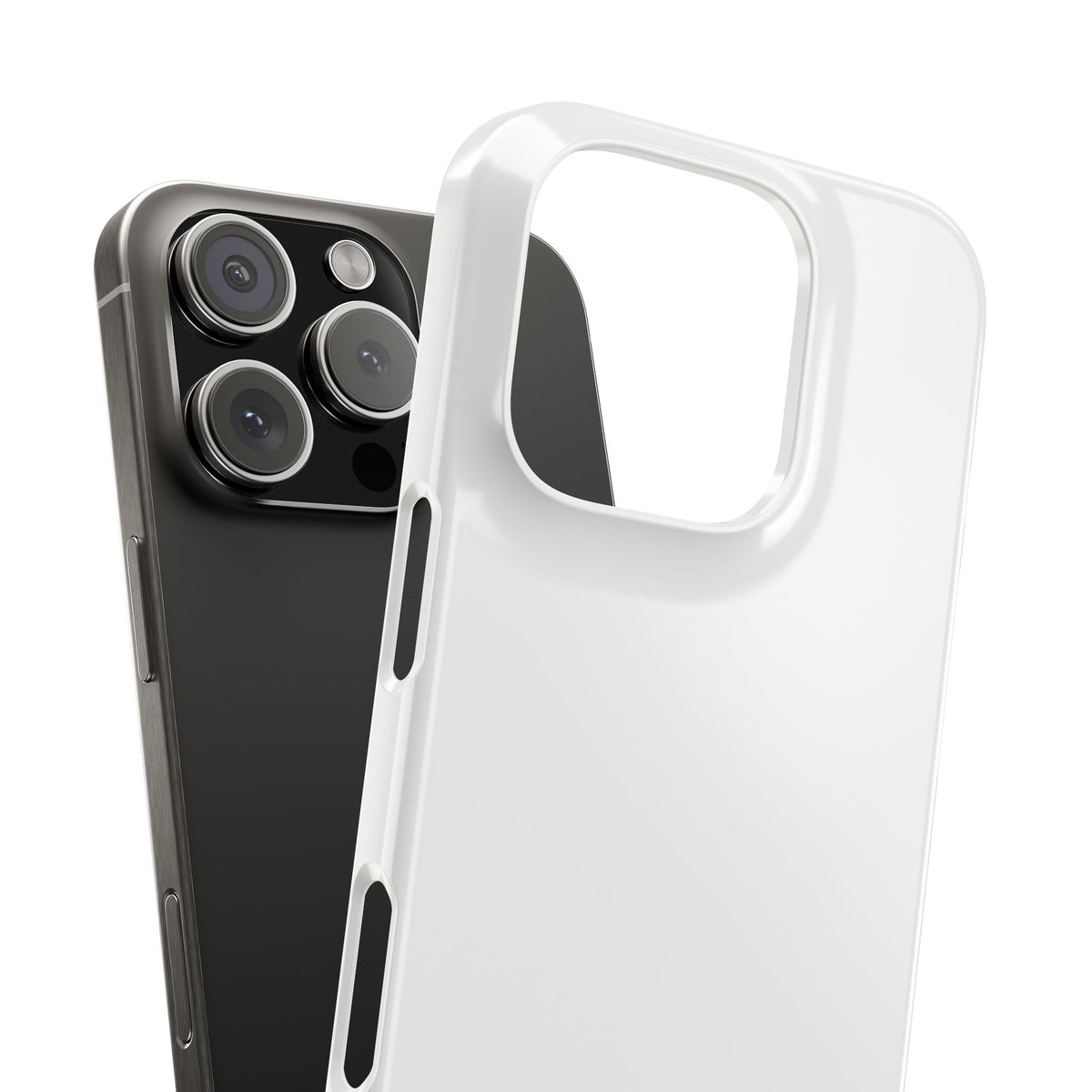 Slim Phone Case — Dark Fantasy Cityscape "Soft Panic" Design