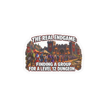 The Real Endgame: Finding a Group – Poster Decal