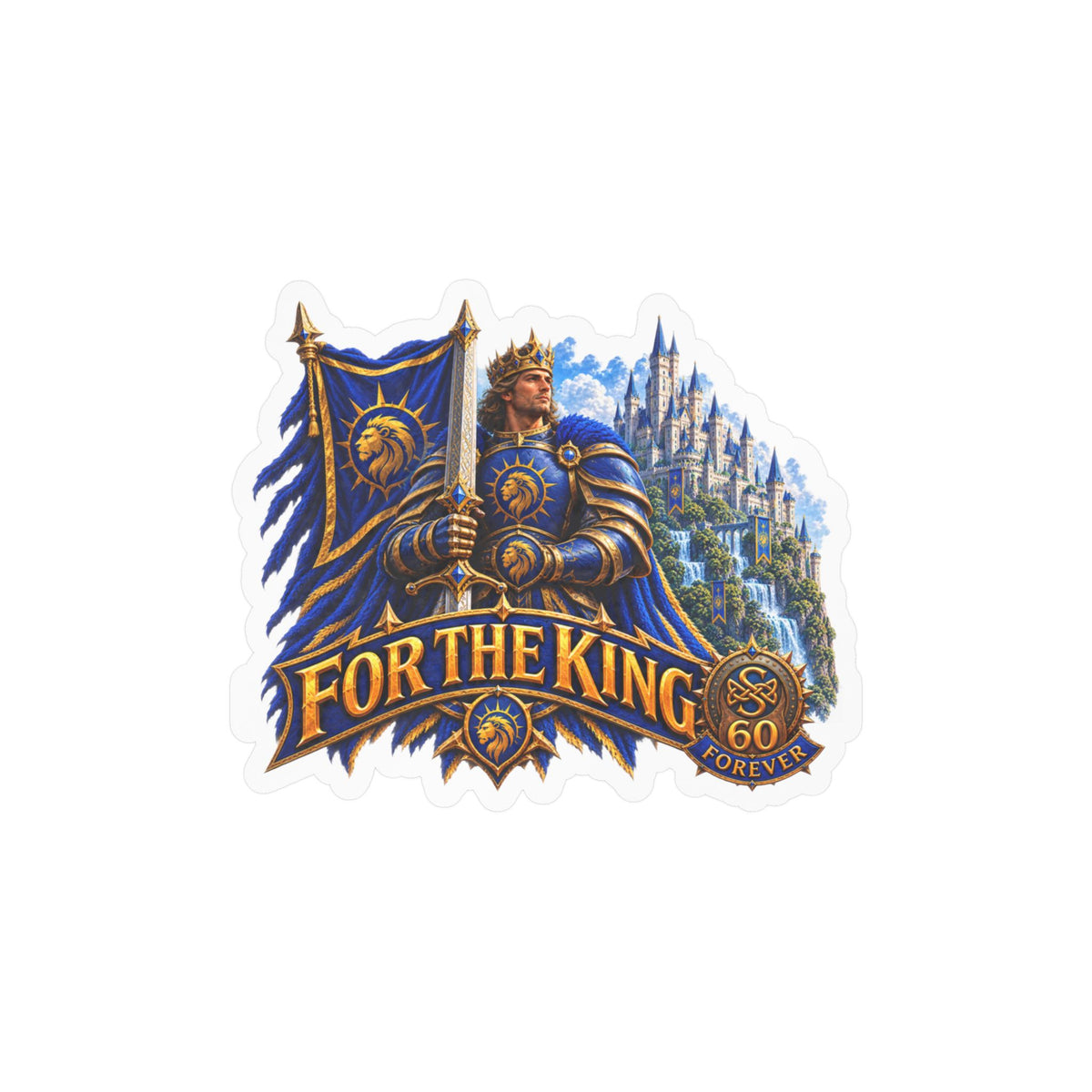 For The King – Banner – Poster Decal