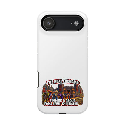 'The Real Endgame: Finding a Group' Heavy-Duty Impact-Resistant Phone Case