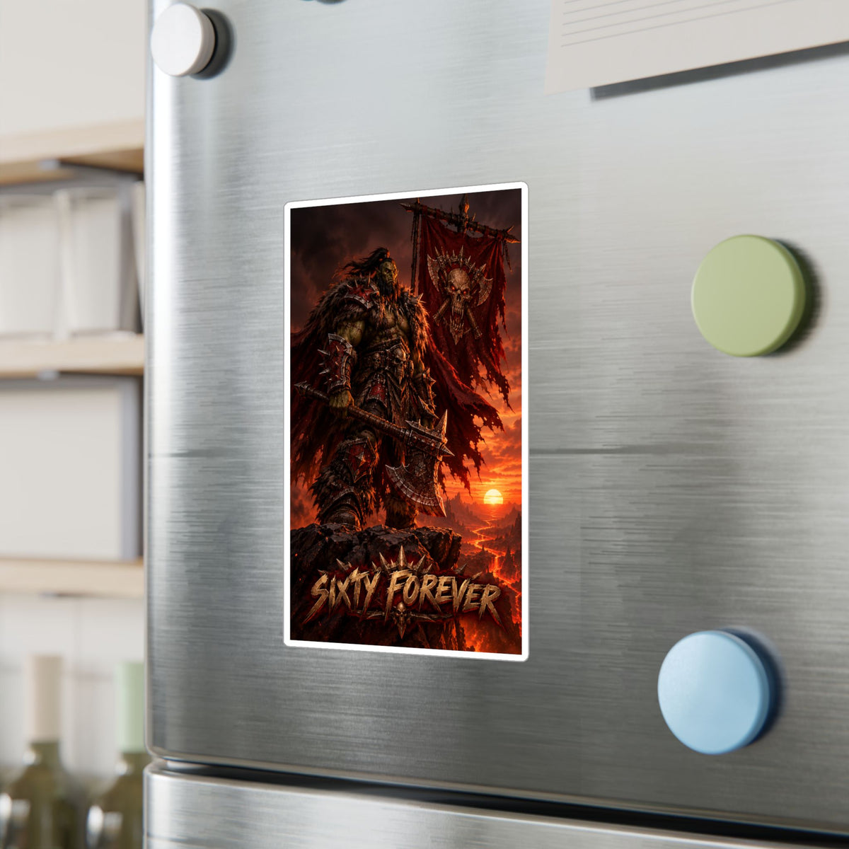 Sixty Forever – Warlord at Dusk – Sticker