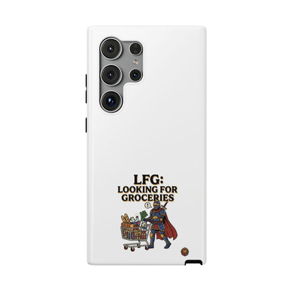 Phone Case — 'LFG: Looking for Groceries' Heavy-Duty Impact-Resistant Phone Case