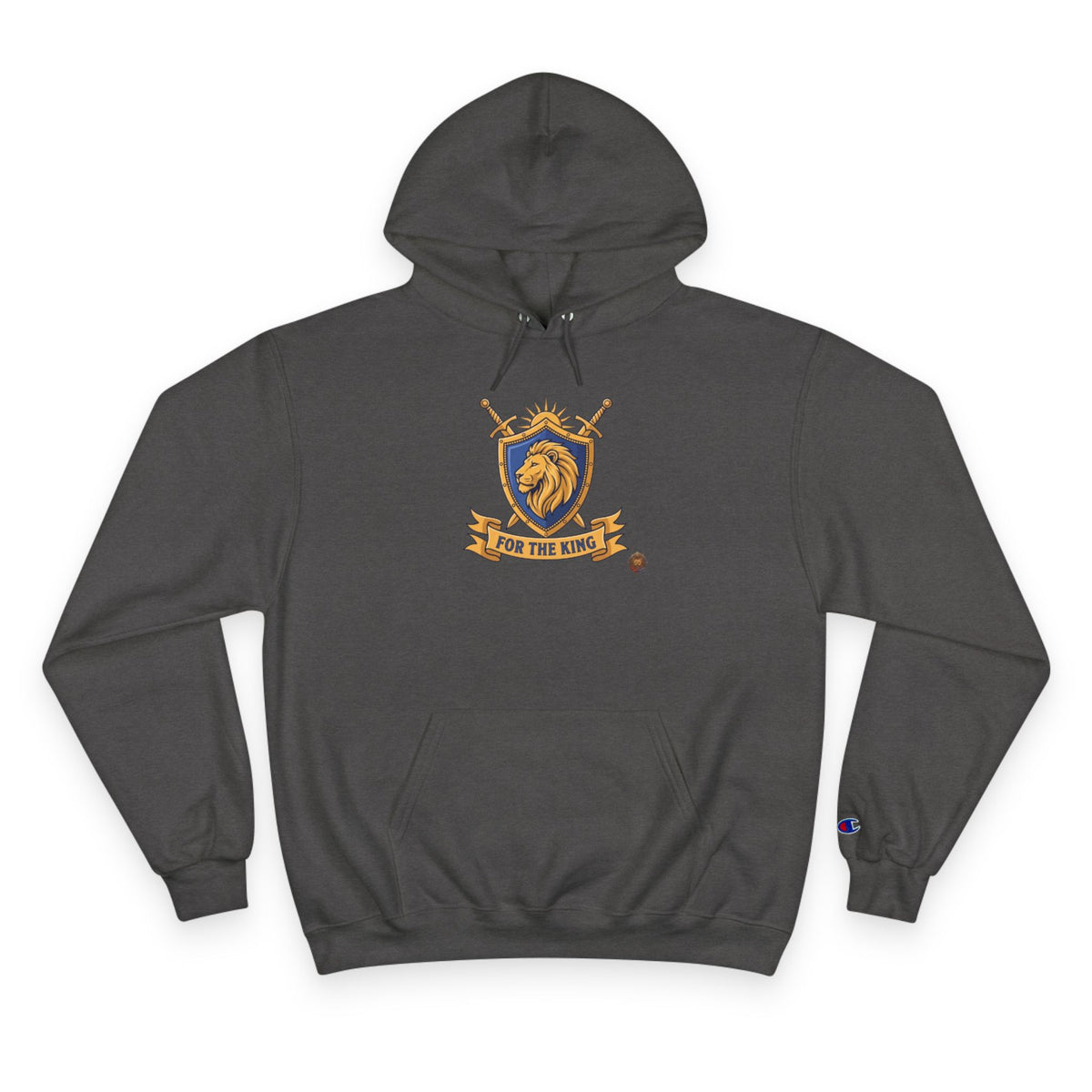 For The King – Crest – Hoodie | Sixty Forever Co.