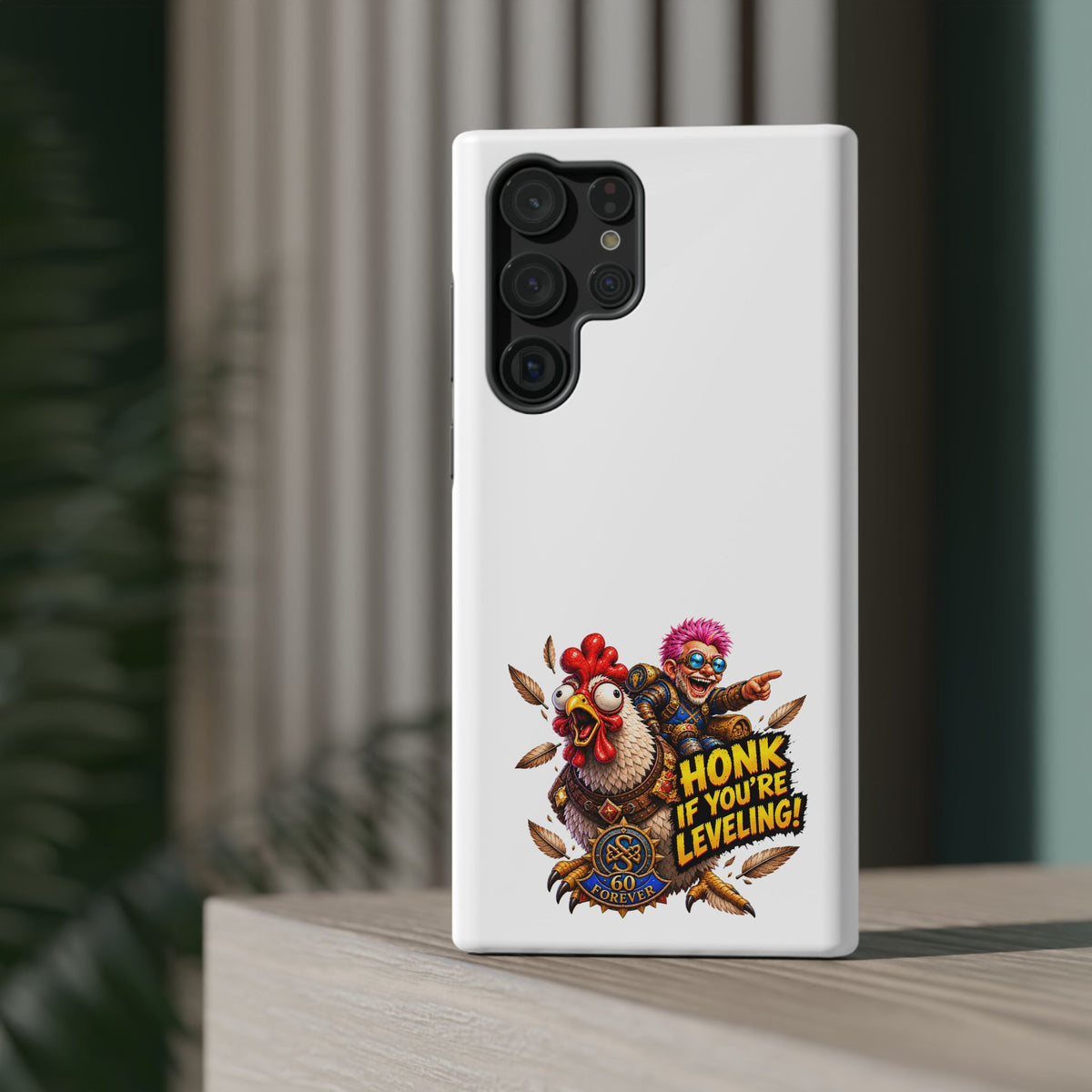 Honk If You're Leveling – Phone Case