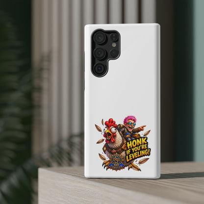Honk If You're Leveling – Phone Case
