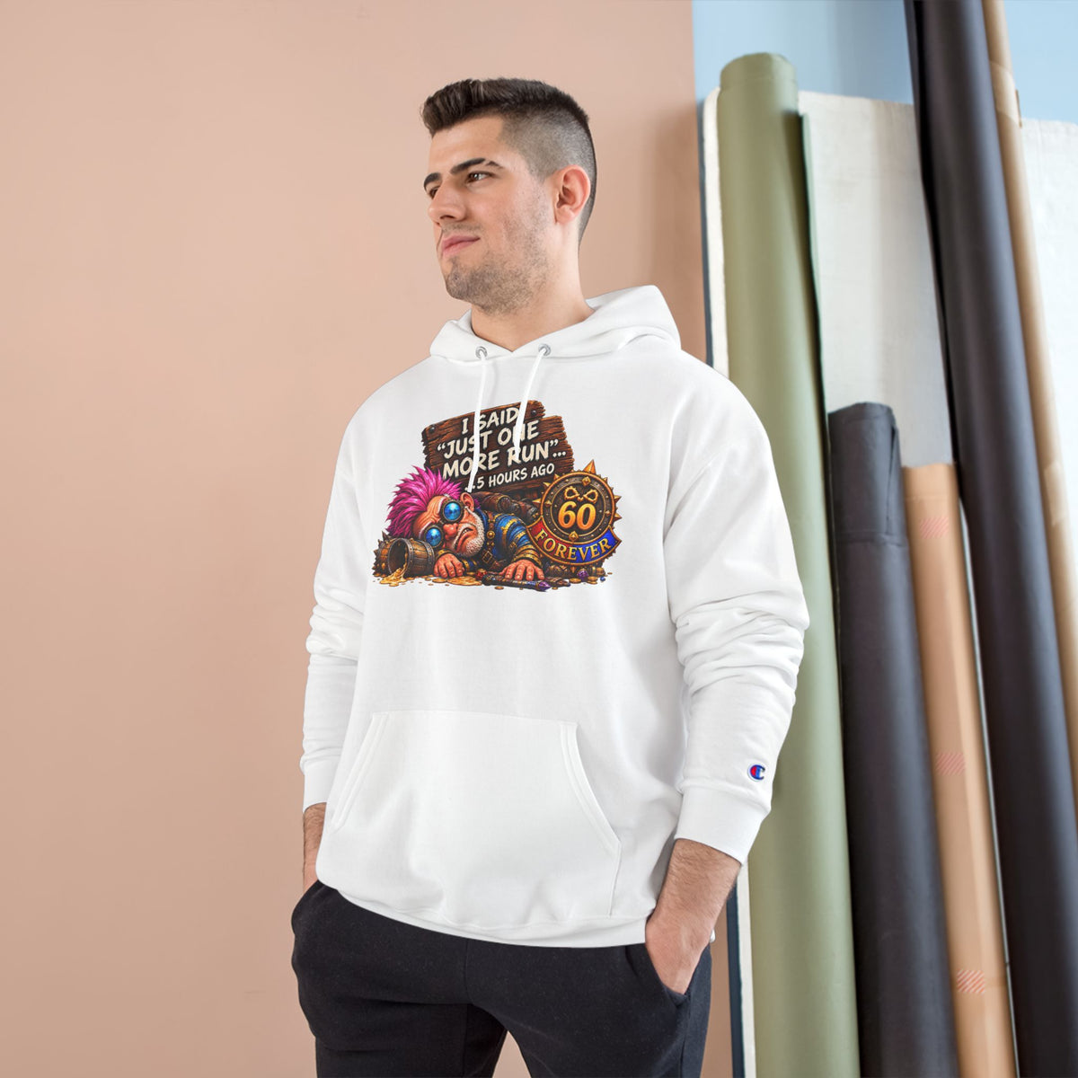Just One More Run – Hoodie | Sixty Forever Co.