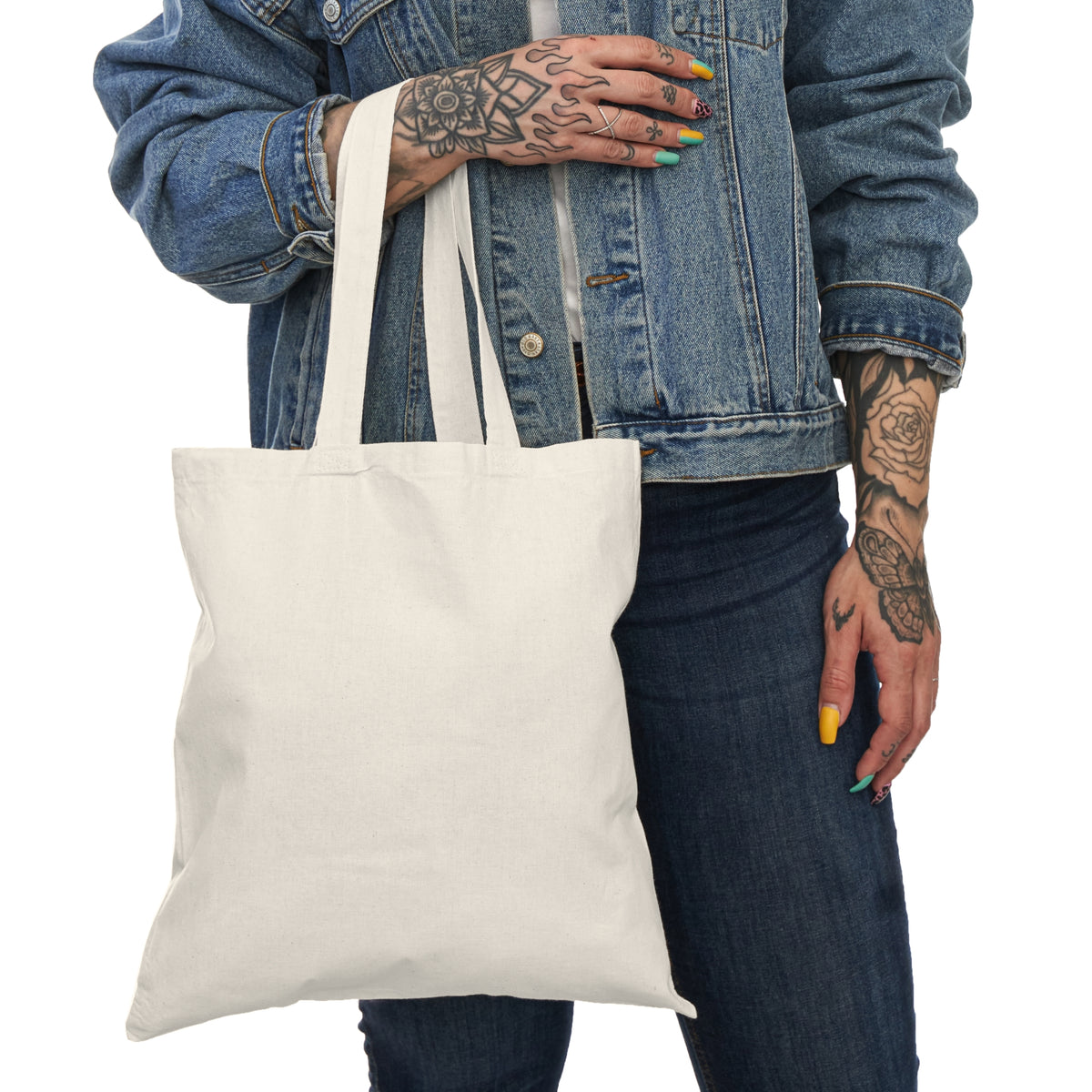 Tote Bag — 'Sixty Forever' Apocalyptic Skull Graphic Tote