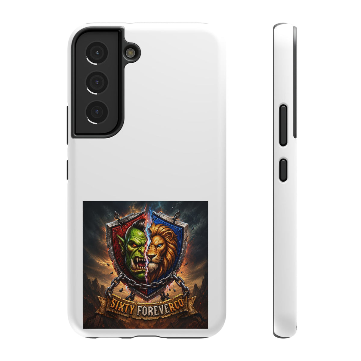 Pick Your Side – Split Shield – Phone Case