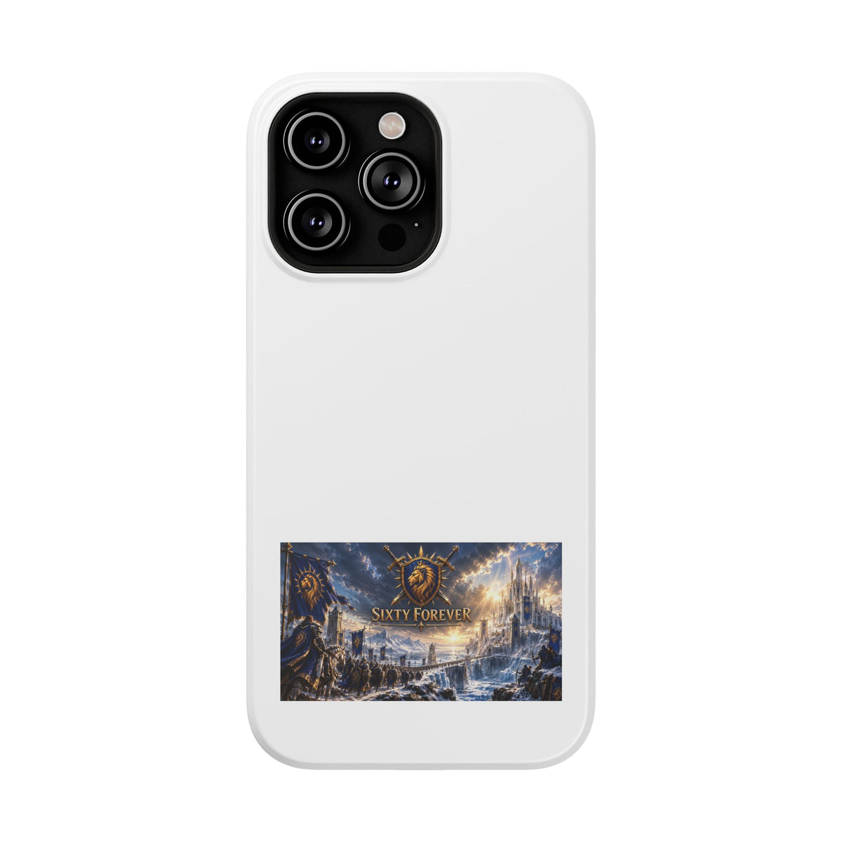 Sixty Forever – Lion Shield – Phone Case