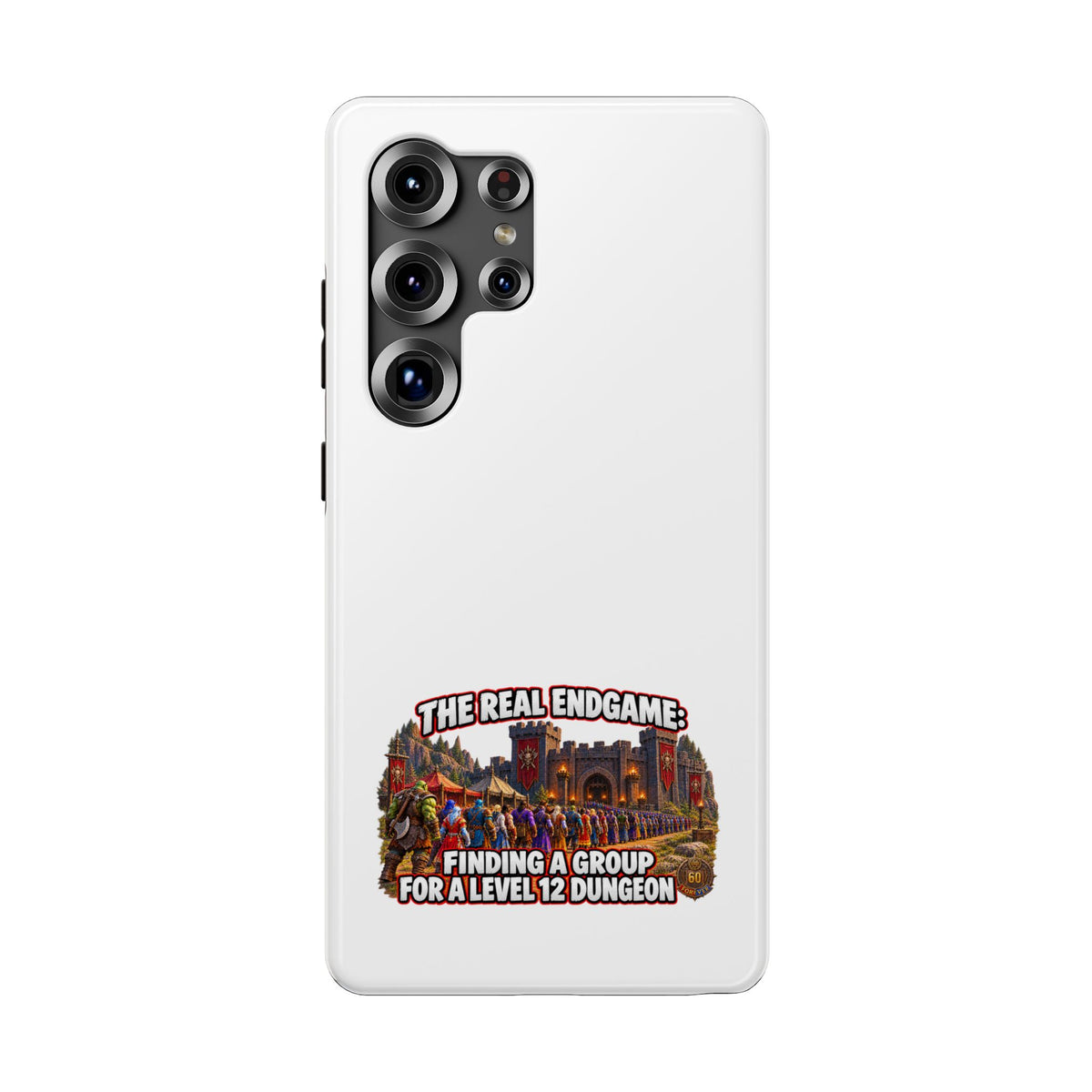 'The Real Endgame: Finding a Group' Heavy-Duty Impact-Resistant Phone Case