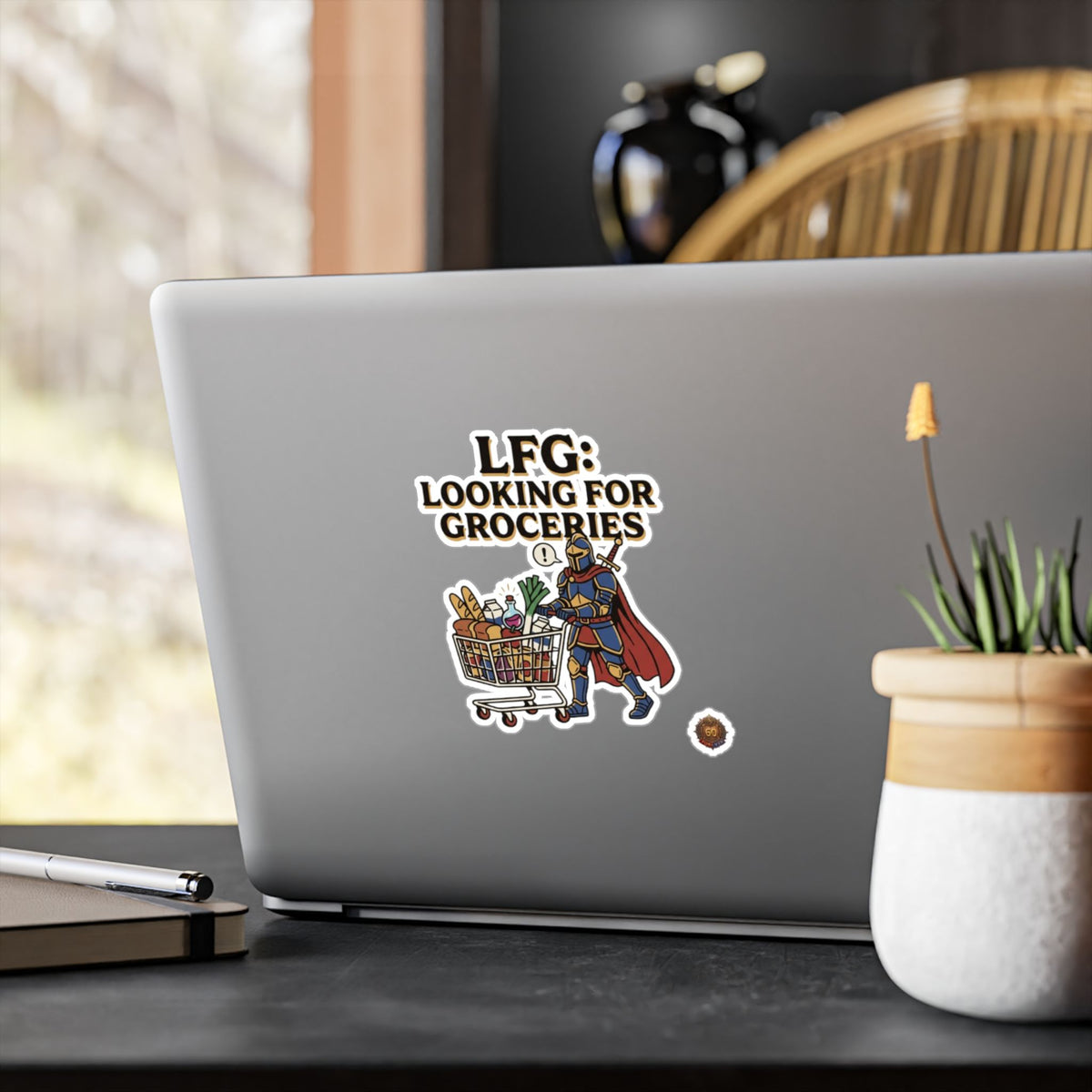 LFG: Looking For Groceries – Sticker