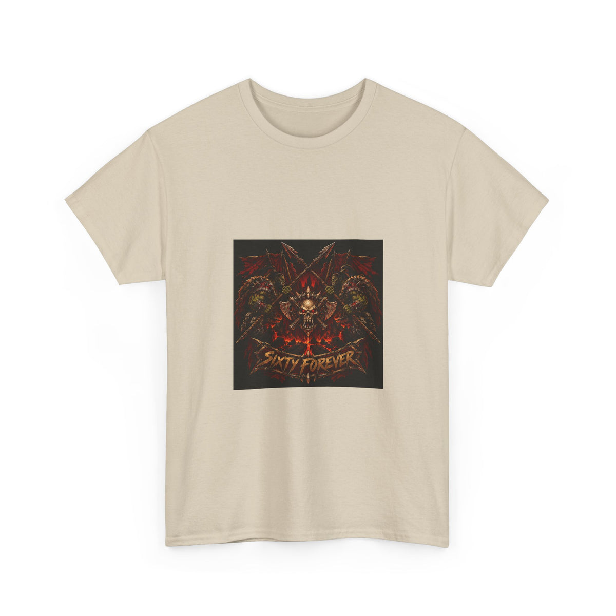 Sixty Forever – Skull & Axes – T-Shirt