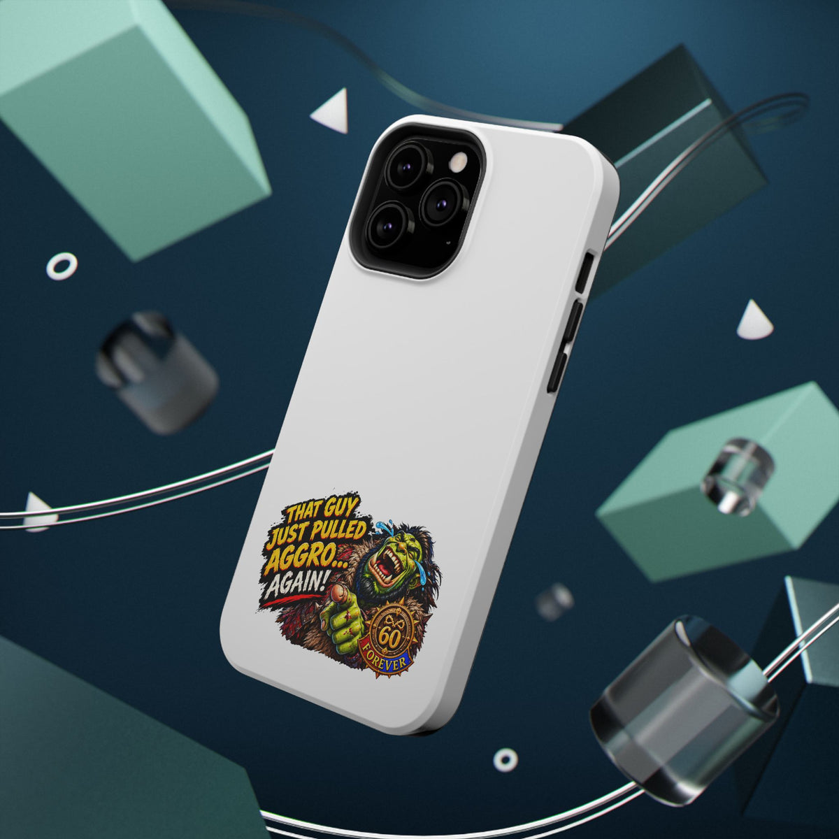 Phone Case — 'That Guy Just Pulled Aggro… Again' Heavy-Duty Impact-Resistant Phone Case