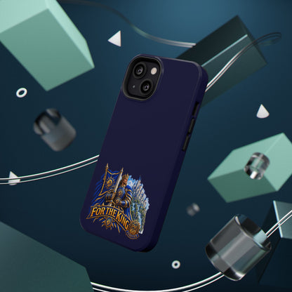 Phone Case — 'For The King' Banner Heavy-Duty Impact-Resistant Phone Case