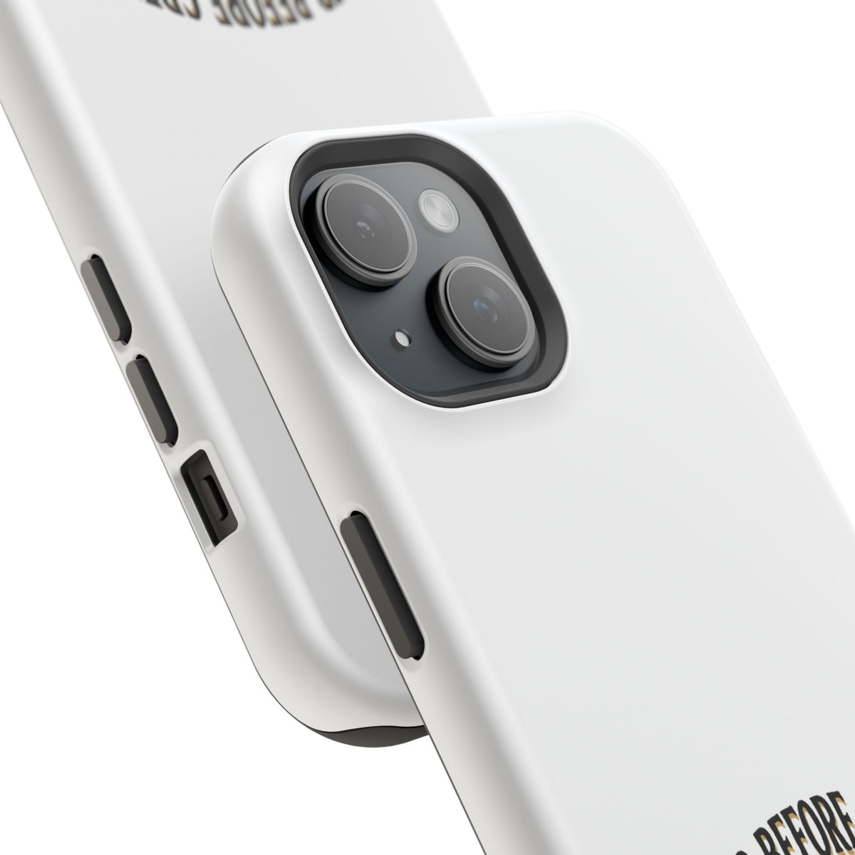 Phone Case — 'Need Before Greed' Heavy-Duty Impact-Resistant Phone Case