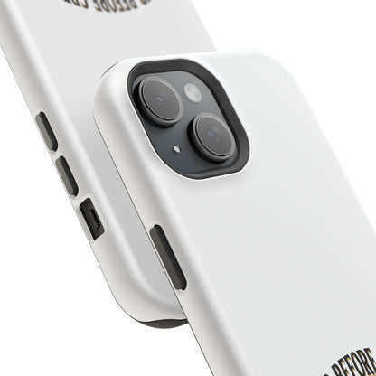 Phone Case — 'Need Before Greed' Heavy-Duty Impact-Resistant Phone Case