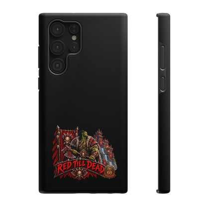Phone Case — 'Red Till Dead' Heavy-Duty Impact-Resistant Phone Case