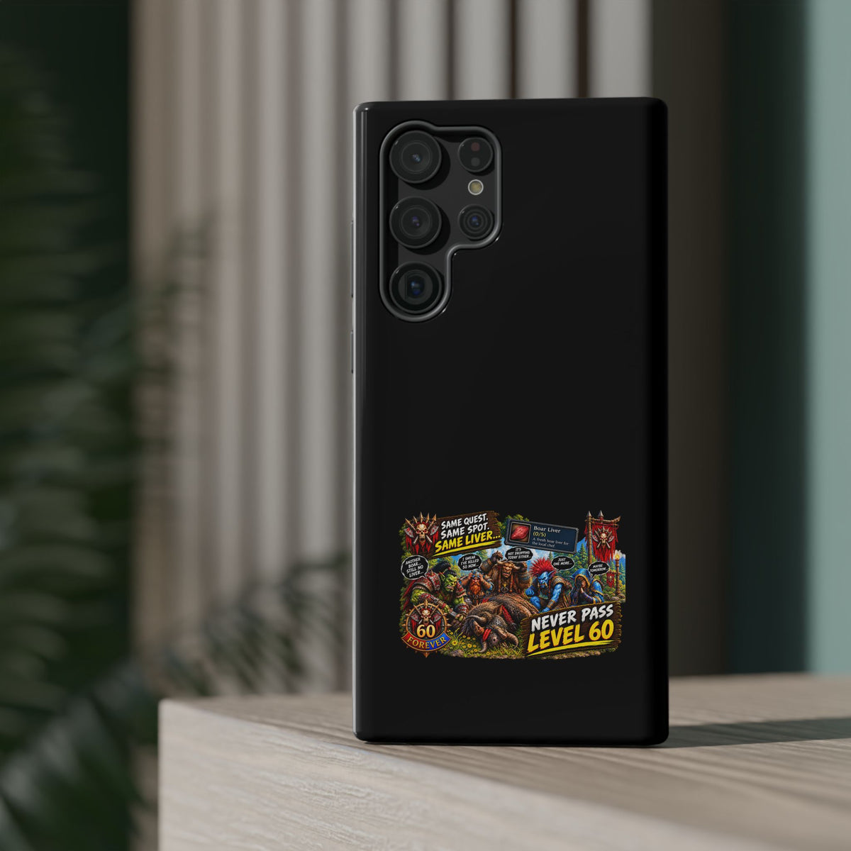 Phone Case — 'Same Quest, Same Spot' Heavy-Duty Impact-Resistant Phone Case