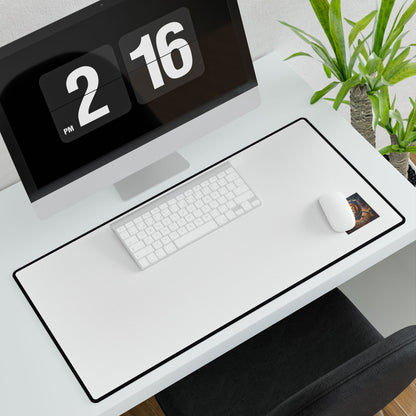 Gaming Desk Mat with Gryphon Emblem — Large Mouse Pad for PC Setup