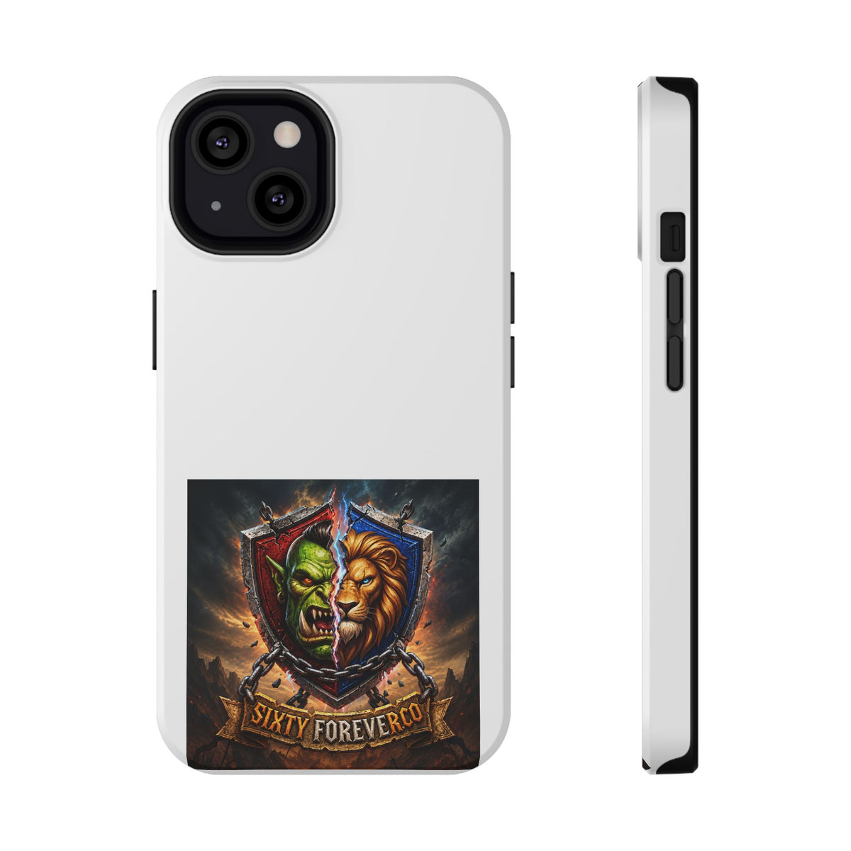 Pick Your Side – Split Shield – Phone Case