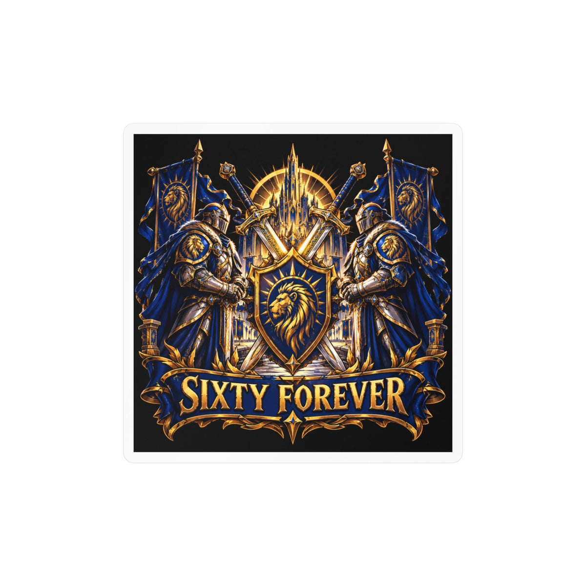 For The King – Crest – Poster Decal