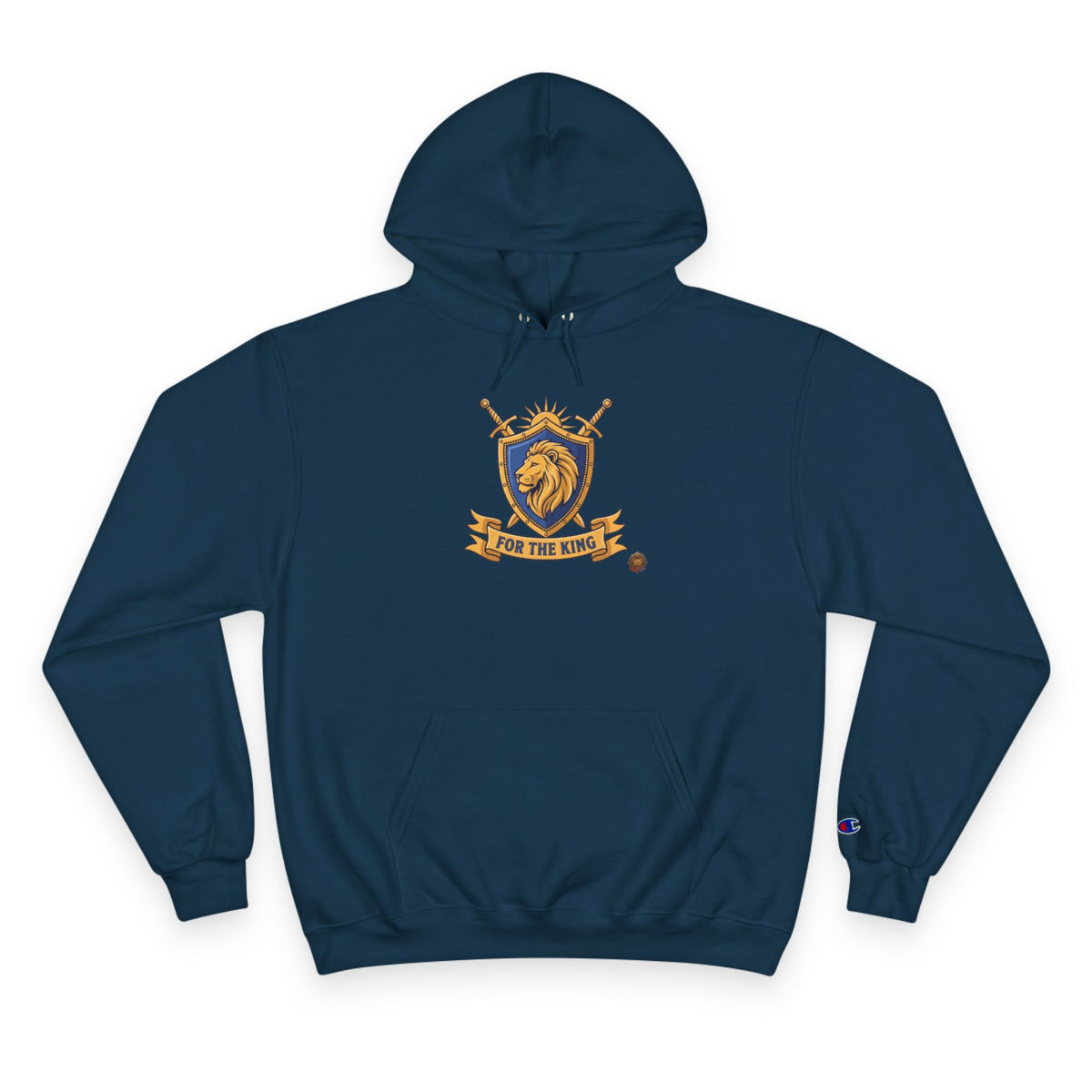 For The King – Crest – Hoodie | Sixty Forever Co.