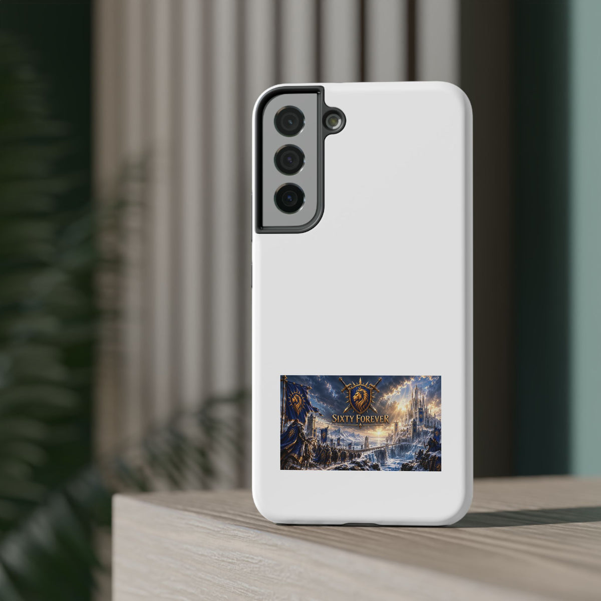 Sixty Forever – Lion Shield – Phone Case