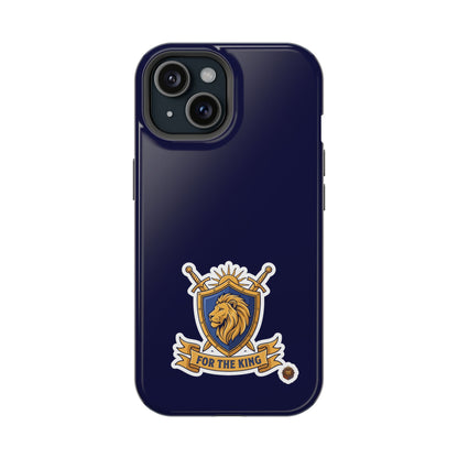 Phone Case — 'For The King Crest' Heavy-Duty Impact-Resistant Phone Case