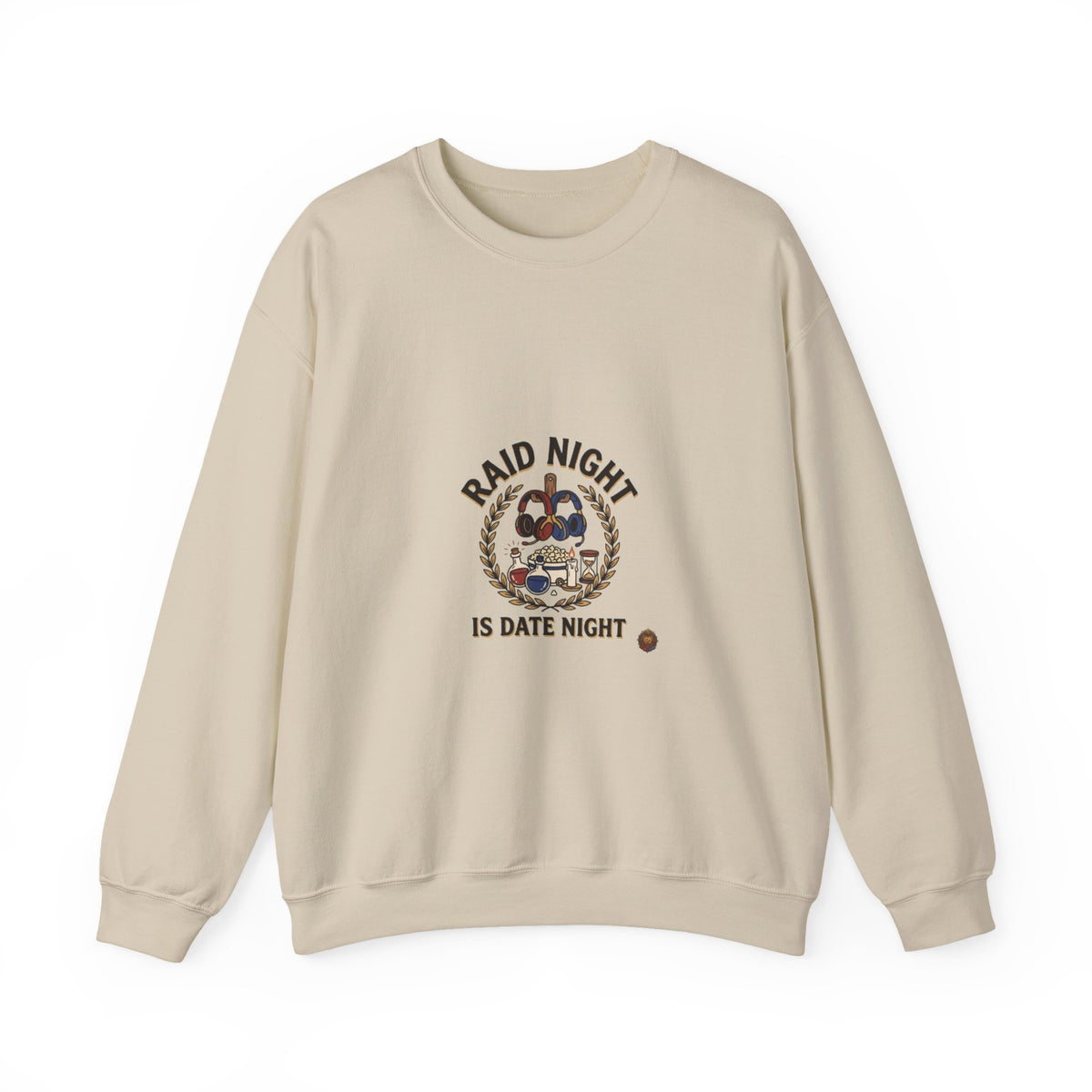 Raid Night Is Date Night – Sweatshirt | Sixty Forever Co.