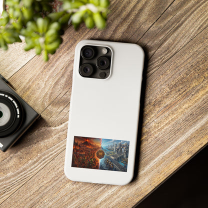 Viking Warrior Slim Phone Case — Norse Saga Art
