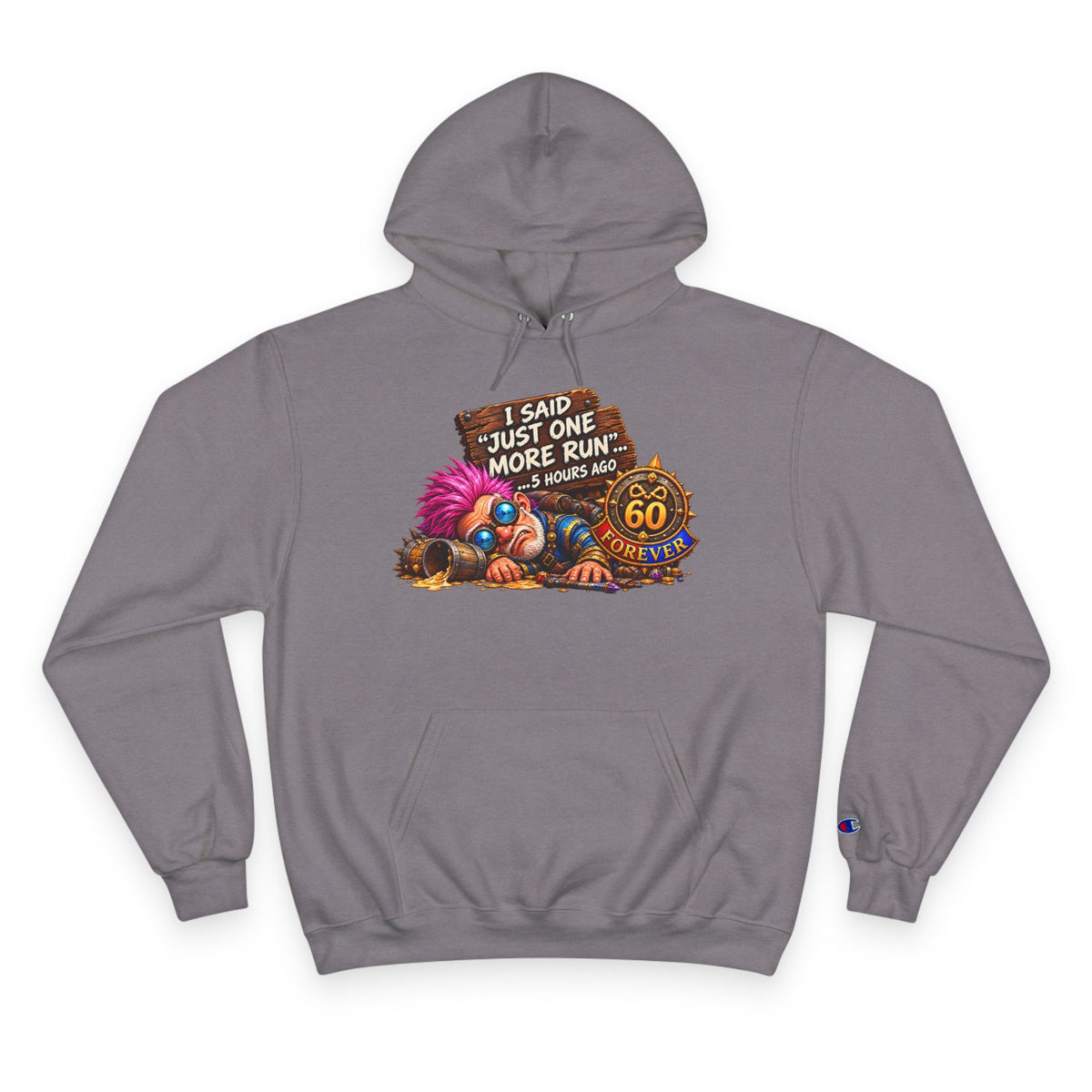 Just One More Run – Hoodie | Sixty Forever Co.