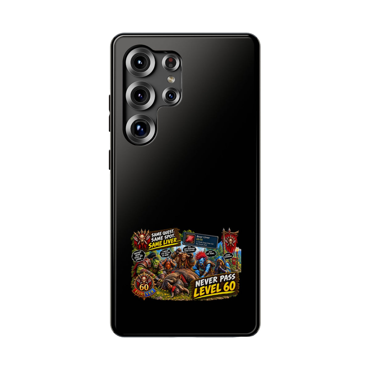 Phone Case — 'Same Quest, Same Spot' Heavy-Duty Impact-Resistant Phone Case