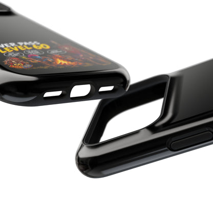 Phone Case — 'Never Pass Level 60' Heavy-Duty Impact-Resistant Phone Case