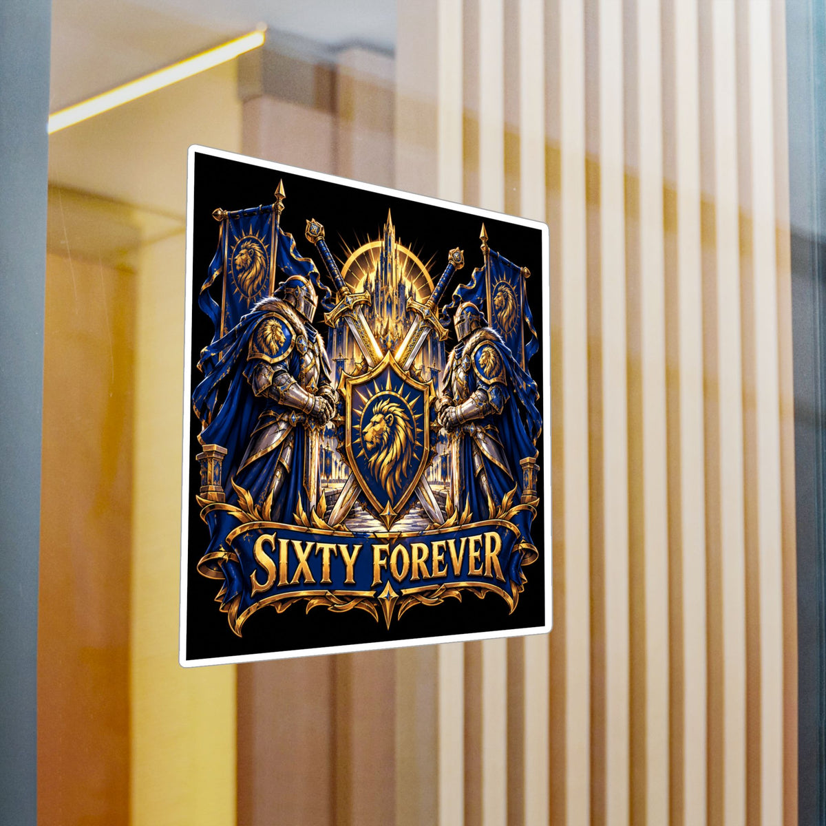 For The King – Crest – Poster Decal