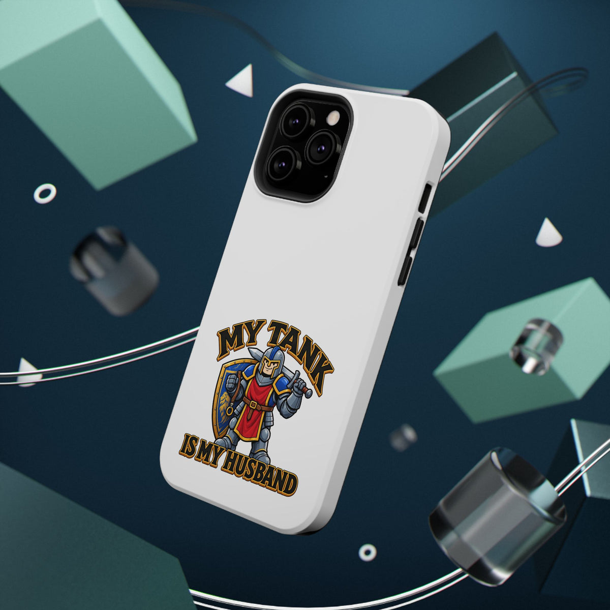 Phone Case — 'My Tank Is My Husband' Heavy-Duty Impact-Resistant Phone Case