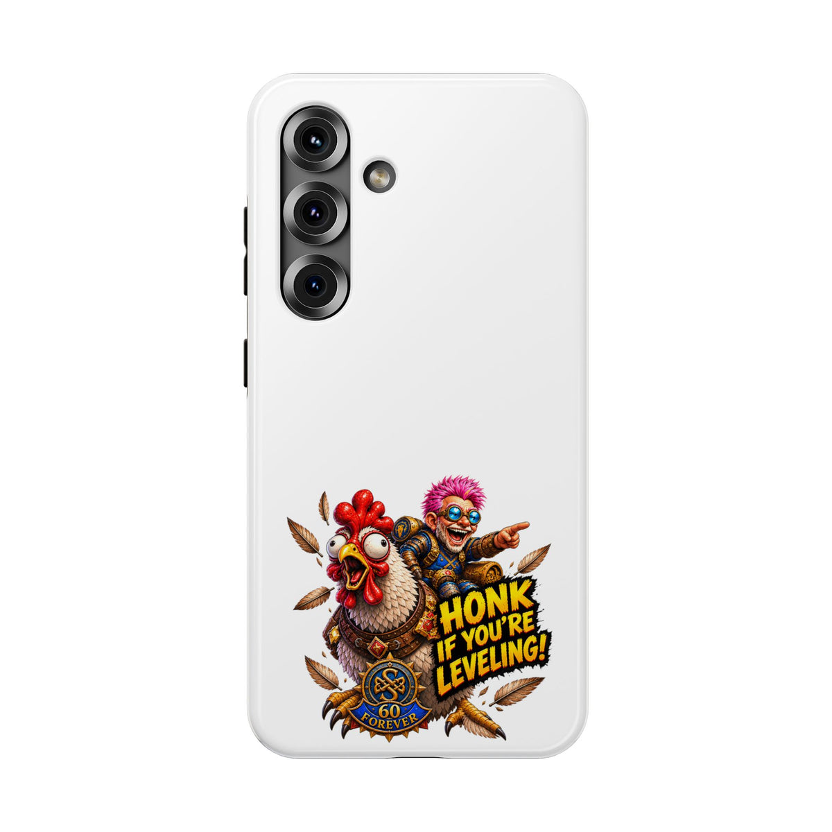 Honk If You're Leveling – Phone Case