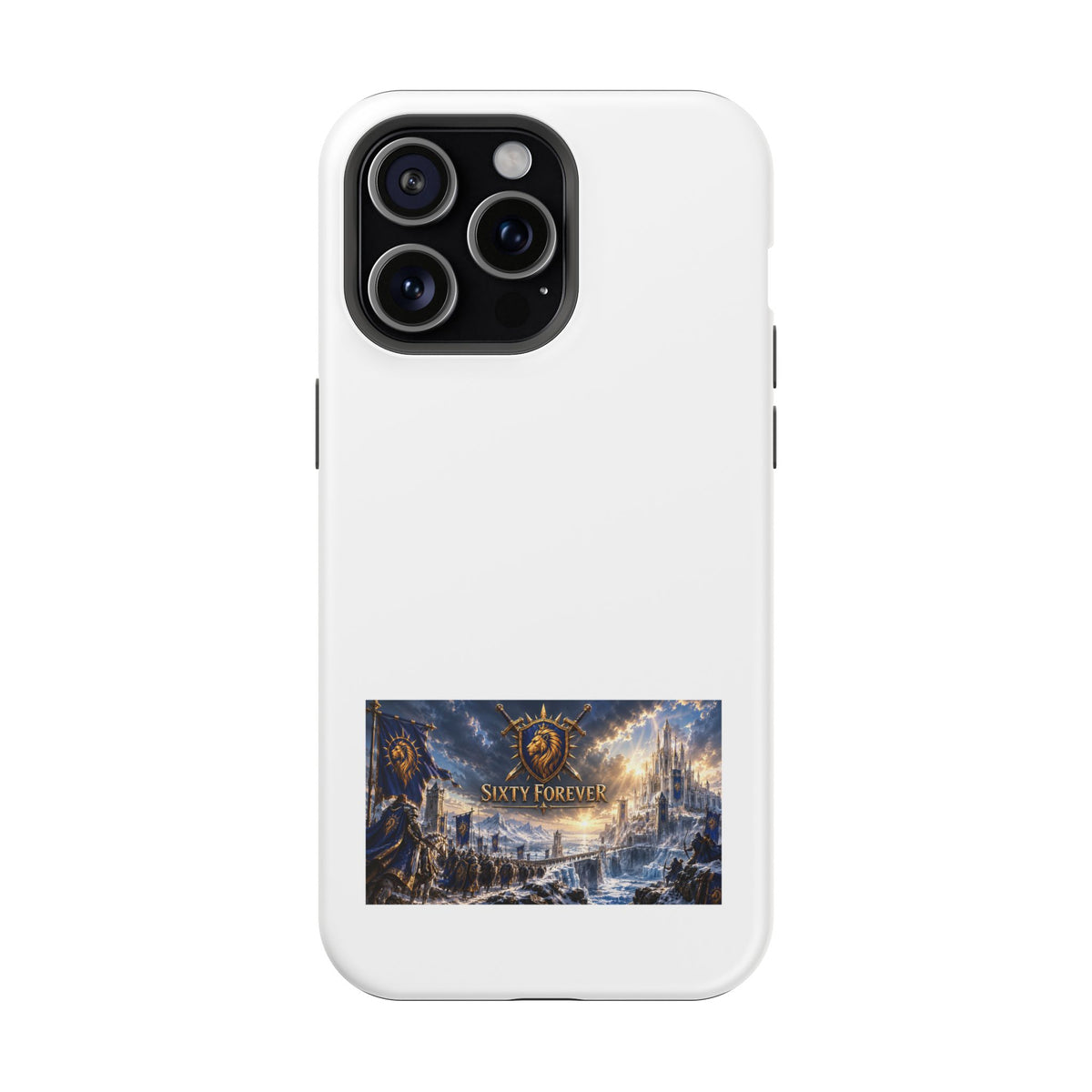 Sixty Forever – Lion Shield – Phone Case