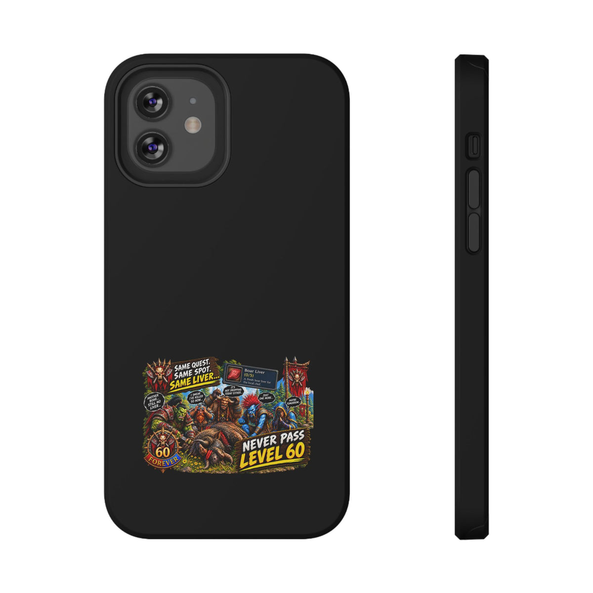 Phone Case — 'Same Quest, Same Spot' Heavy-Duty Impact-Resistant Phone Case