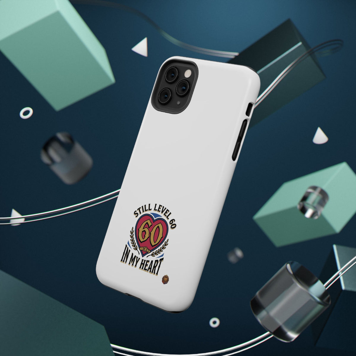 Phone Case — 'Still Level 60 In My Heart' Heavy-Duty Impact-Resistant Phone Case
