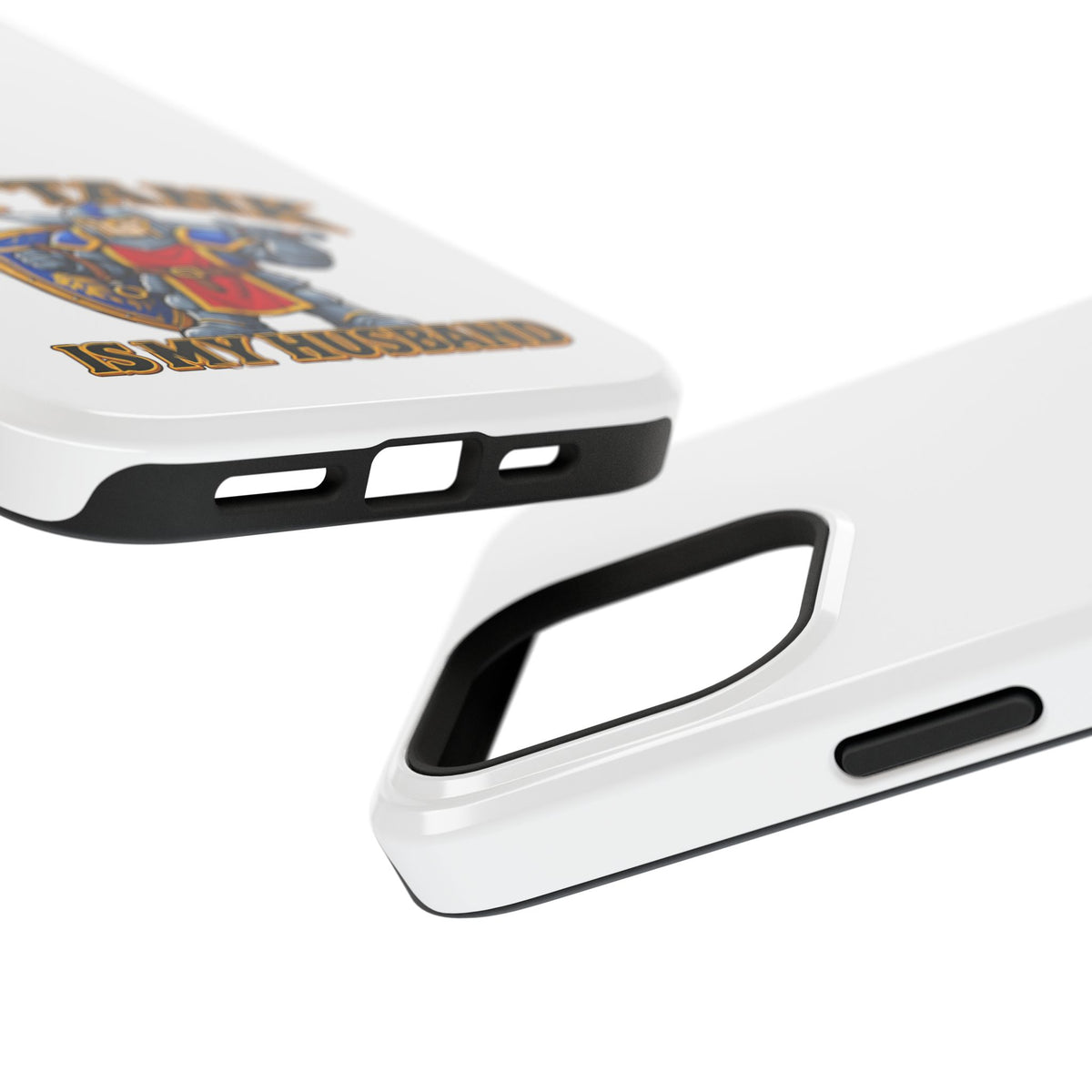 Phone Case — 'My Tank Is My Husband' Heavy-Duty Impact-Resistant Phone Case